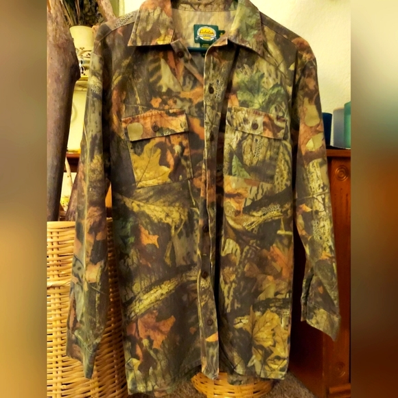 Cabela's for Kids Advantage Timber Long-sleeve Button up collar shirt Sz. 18 - Picture 1 of 3